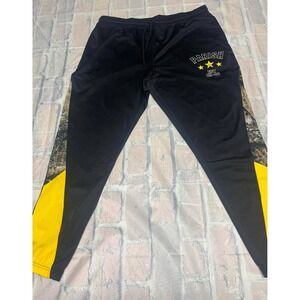 PARISH‎ Men's Black Yellow Camo Track Pants Athletic Joggers Size L